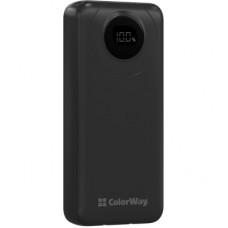 Батарея універсальна ColorWay 20 000 mAh EnergyPlus PD/18W, QC3.0/22.5W, Black (CW-PB200LPB4BK-PDD)