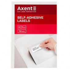 Етикетка самоклеюча Axent 38,1x21,2 (65 на листі) с/кл (100 листів) (2469-A)