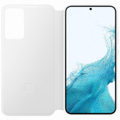 Чохол до мобільного телефона Samsung Smart Clear View Cover Galaxy S22 Plus White (EF-ZS906CWEGRU)