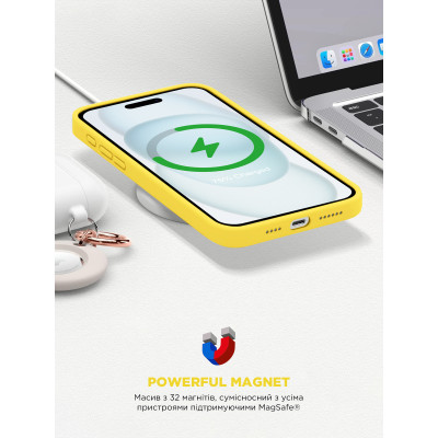 Чохол до мобільного телефона Armorstandart ICON2 MagSafe Apple iPhone 15 Sunshine (ARM77011)