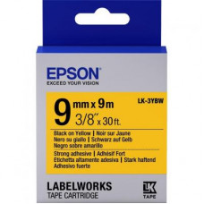 Стрічка для принтера етикеток Epson LK3YBW (C53S653005)