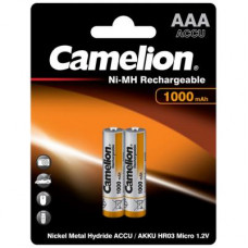 Акумулятор Camelion AAA 1000mAh Ni-MH * 2 R03-2BL (NH-AAA1000BP2)