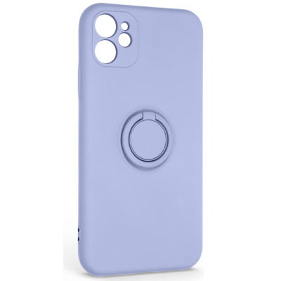 Чохол до мобільного телефона Armorstandart Icon Ring Apple iPhone 11 Lavender (ARM68649)