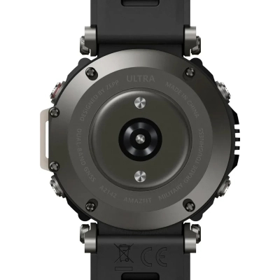 Смарт-годинник Amazfit T-Rex Ultra Abyss Black (W2142EU1N) (1066608)