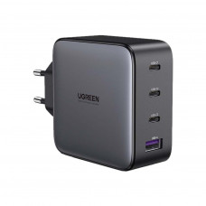 Зарядний пристрій Ugreen Nexode USB-A+3*USB-C 100W GaN Te ch Fast Black (CD226)