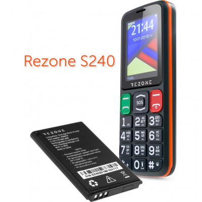 Акумуляторна батарея для телефону Rezone for S240 Age / A170 Point 800mah (compatible with BL-4C) (BL-4C)