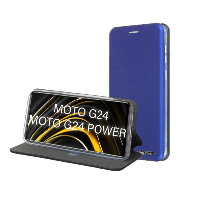 Чохол до мобільного телефона BeCover Exclusive Motorola Moto G24/G24 Power Blue (711485)