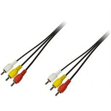 Кабель мультимедійний 3xRCA M to 3xRCA M 3.0m Piko (1283126473968)