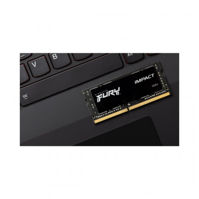 Модуль пам'яті для ноутбука SoDIMM DDR4 16GB 3200 MHz Impact Kingston Fury (ex.HyperX) (KF432S20IB/16)