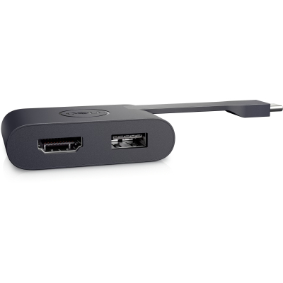 Порт-реплікатор Dell DA20 USB-C to HDMI/2.0, USB-A/3.0 (470-BCKQ)