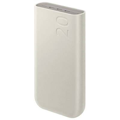 Батарея універсальна Samsung 20000mAh, SuperFastCharge2.0/45W, PD/3.0, PDO/PPS, Beige (EB-P4520XUEGEU)