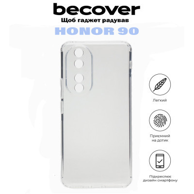 Чохол до мобільного телефона BeCover Honor 90 Transparancy (710874)