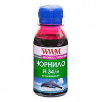 Чорнило WWM HP № 22/134/136 100г Magenta (H34/M-2)