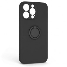 Чохол до мобільного телефона Armorstandart Icon Ring Apple iPhone 13 Pro Black (ARM68663)