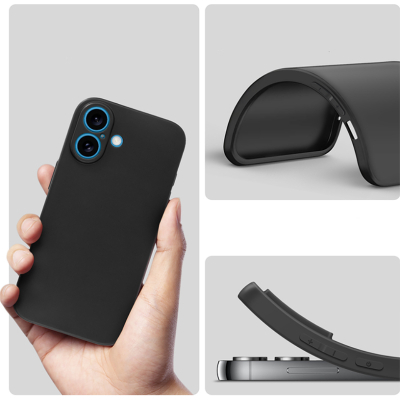 Чохол до мобільного телефона BeCover Apple iPhone 16 Black (712274)