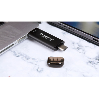 Накопичувач SSD USB 3.2 512GB Transcend (TS512GESD310C)