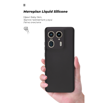 Чохол до мобільного телефона Armorstandart ICON Motorola Edge 50 Ultra Camera cover Black (ARM77309)