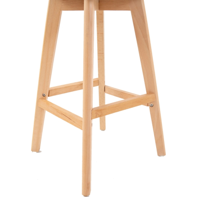 Кухонний стілець Richman Жаклін СХ Хокер Ніжки дерев'яні Чорний (ADD0001663)