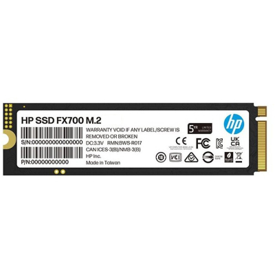 Накопичувач SSD M.2 2280 512GB FX700 HP (8U2N1AA)