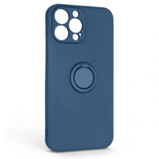 Чохол до мобільного телефона Armorstandart Icon Ring Apple iPhone 13 Pro Max Blue (ARM68676)