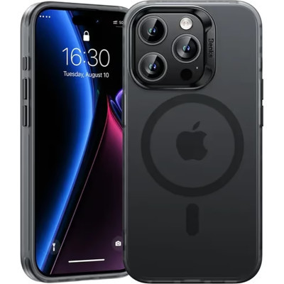 Чохол до мобільного телефона Benks MagClap Lucid Armor Protective Black for iPhone 15 Pro Max (1248530)