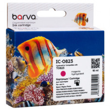 Картридж Barva Epson T0813/T0823 XL (C13T11134A10/C13T11234A10) 460ст, magenta (IC-0823)