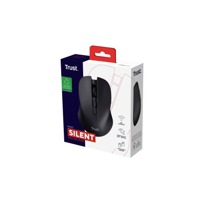 Мишка Trust Mydo Silent Wireless Black (25084)