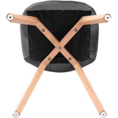 Кухонний стілець Richman Спліт Ніжки дерев'яні оббивка Сірий (ADD0002427)