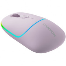 Мишка Canyon MW-22 Dual Band RGB Wireless Pearl Rose (CNS-CMSW22PR)