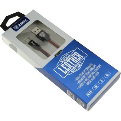 Дата кабель USB 2.0 AM to Micro 5P 1.0m CK-44 Black Inkax (F_62246)