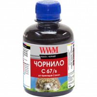 Чорнило WWM Canon IPF-107 200г Black IPF-107Bk (C67/B)