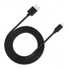 Дата кабель USB 2.0 AM to Lightning 1.0m MFI black Canyon (CNS-MFIC12B)
