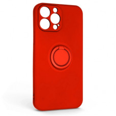 Чохол до мобільного телефона Armorstandart Icon Ring Apple iPhone 13 Pro Max Red (ARM68675)