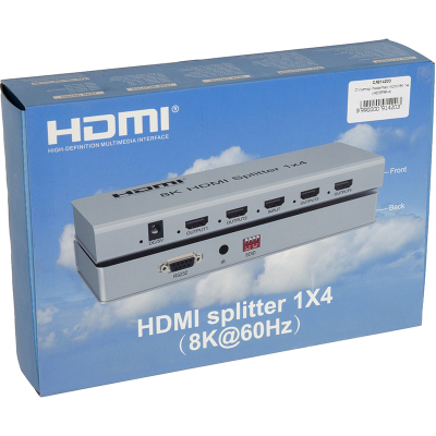 Розгалужувач PowerPlant HDMI 8K 1x4 (CA914203)