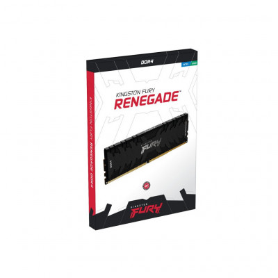 Модуль пам'яті для комп'ютера DDR4 16GB (2x8GB) 4600 MHz FURY Renegade Black Kingston Fury (ex.HyperX) (KF446C19RBK2/16)