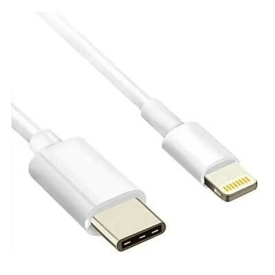 Дата кабель USB-C to Lightning 0.8m GOLD plated Atcom (A15277)