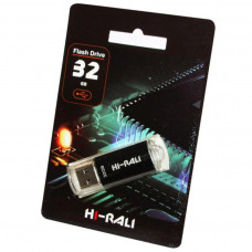 USB флеш накопичувач Hi-Rali 32GB Rocket Series Black USB 2.0 (HI-32GBVCBK)