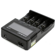 Зарядний пристрій для акумуляторів Liitokala 4 Slots, LCD дисплей, Li-ion/Ni-MH/Ni-Cd/AA/ААA/AAAA/С (Lii-PD4)
