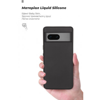 Чохол до мобільного телефона Armorstandart ICON Case Google Pixel 7 Black (ARM72398)