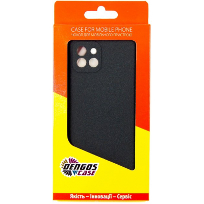 Чохол до мобільного телефона Dengos Carbon Samsung Galaxy A03 (black) (DG-TPU-CRBN-139)