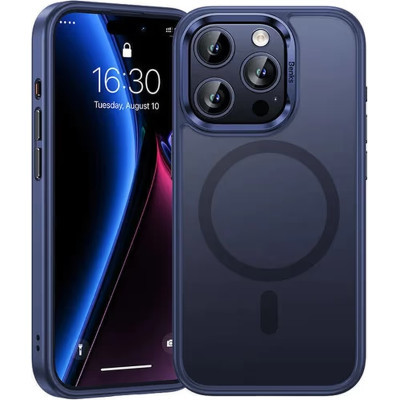 Чохол до мобільного телефона Benks MagClap Mist Protective Blue for iPhone 15 Pro (1248533)