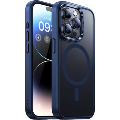 Чохол до мобільного телефона Benks MagClap Mist Protective Blue for iPhone 15 Pro (1248533)