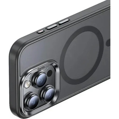 Чохол до мобільного телефона Benks MagClap Mist Protective Gray for iPhone 15 Pro (1248535)