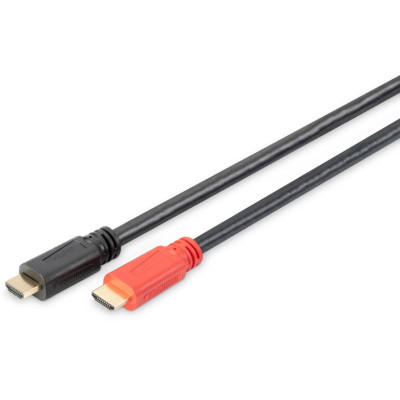 Кабель мультимедійний HDMI to HDMI 15.0m 4K Digitus (AK-330118-150-S)