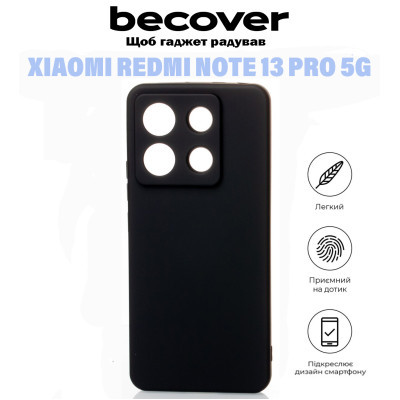 Чохол до мобільного телефона BeCover Xiaomi Redmi Note 13 Pro 5G Black (710915)