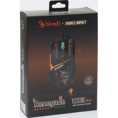 Мишка A4Tech W63 Max USB Renegade Midnight (4711422003710)
