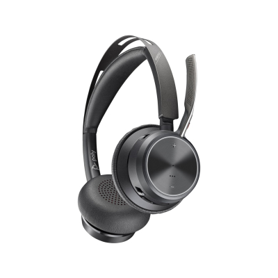 Навушники Poly Voyager Focus 2 USB-A Bluetooth Black (76U46AA)