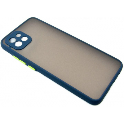 Чохол до мобільного телефона Dengos Matte Samsung Galaxy A03 (blue) (DG-TPU-MATT-94)