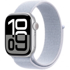Смарт-годинник Apple Watch Series 10 GPS 42mm Silver Aluminium Case with Blue Cloud Sport Loop (MWWD3QH/A)