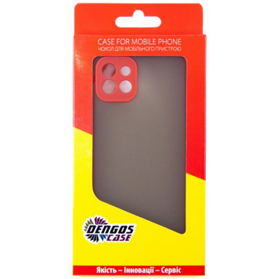 Чохол до мобільного телефона Dengos Matte Samsung Galaxy A03 (red) (DG-TPU-MATT-95)